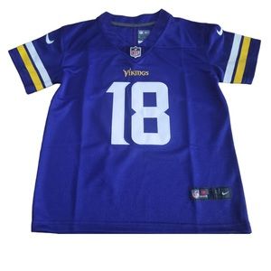 Kids Minnesota Vikings Justin Jefferson NFL Jersey 7-9Y